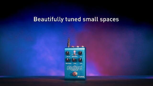 Amazon.com: Strymon Cloudburst Ambient Reverb Guitar Pedal with