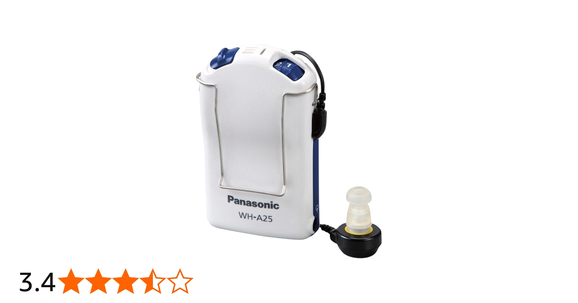 Amazon.co.jp: パナソニック補聴器 アナログポケット型補聴器 WHA-25