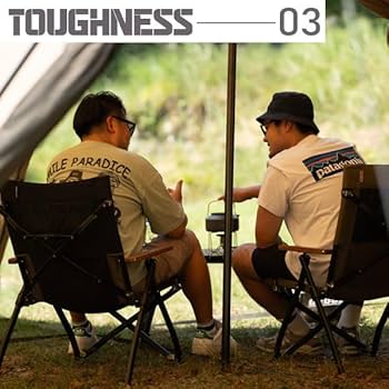 Amazon.co.jp: GROUSE SBM CHAIR (ブラック) ローチェア キャンプ