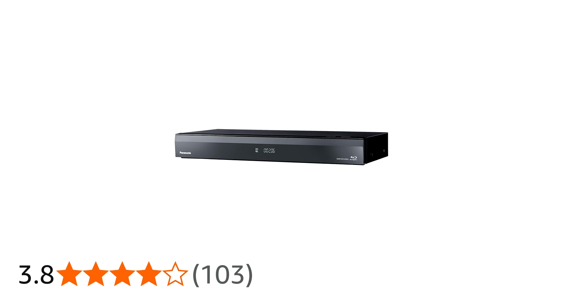 Amazon.co.jp: Panasonic DMR-BCX2060 2TB 7 Tuner Blu-ray Recorder