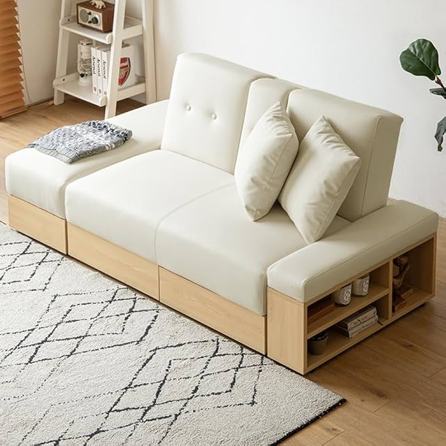 Amazon｜モダンデコ ソファー 2人掛け リクライニング クッション付き