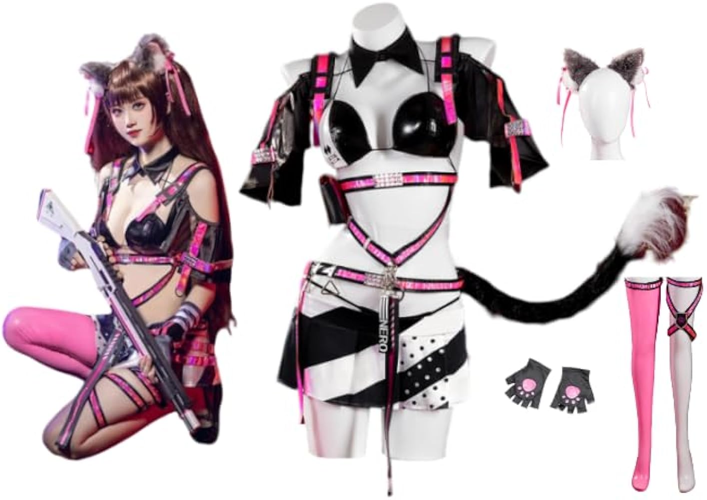 Amazon.co.jp: [OLRIK] 勝利の女神 NIKKE ニケ ネロ コスプレ cosplay