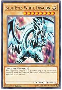 Amazon.co.jp: 遊戯王 英語版 LED3-EN006 Blue-Eyes White Dragon 青眼