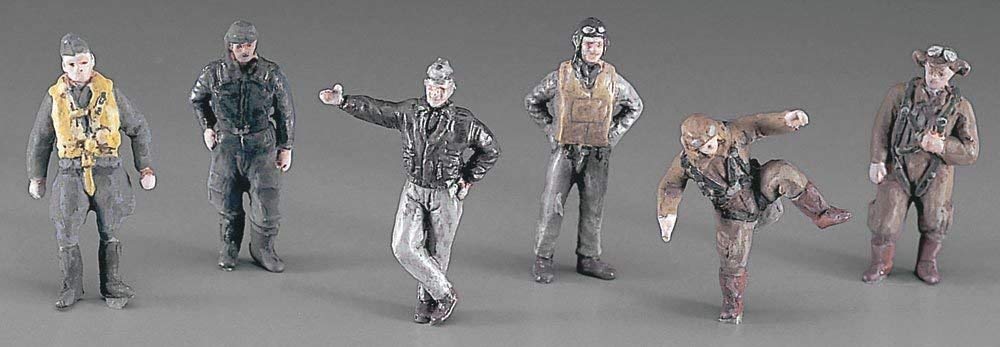 Amazon | ハセガワ 1/72 第二次世界大戦 パイロット フィギュアセット
