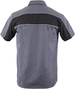 Amazon.com: Milwaukee Leather MDM11671 Men's Grey-Black Mechanic