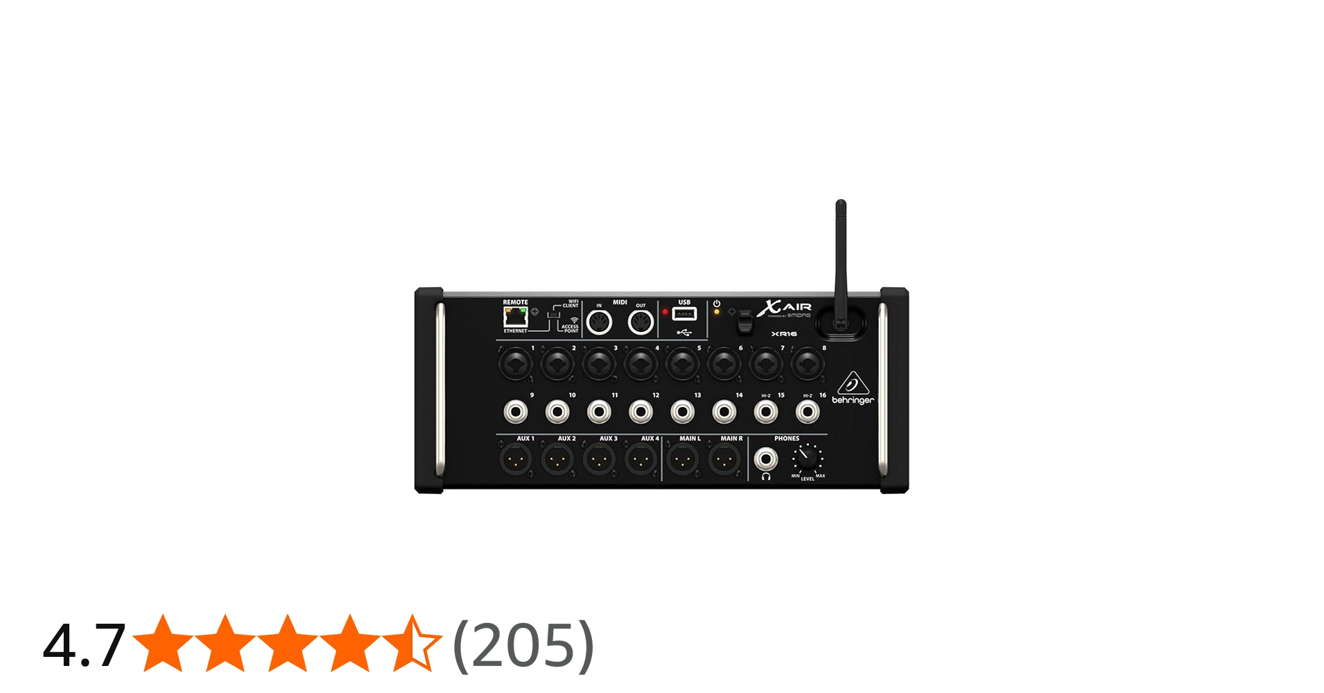Amazon | Behringer X AIR XR16 16入力デジタルミキサー iPad/Android