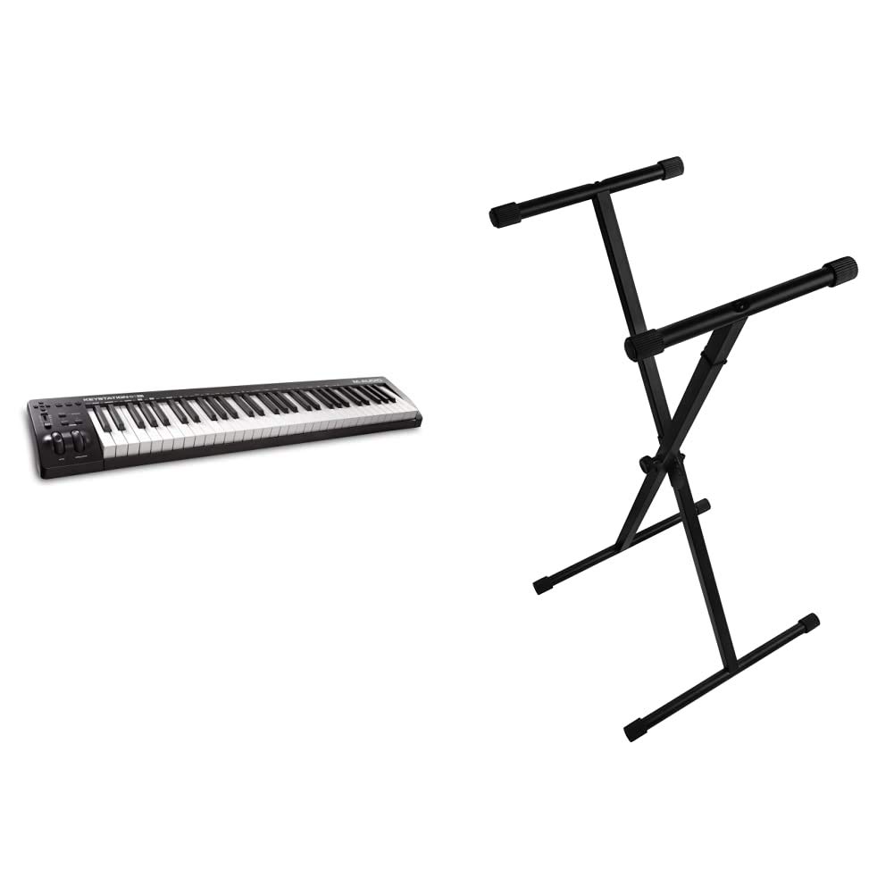 Amazon.com: M-Audio Keystation 61 MK3 & On-Stage KS7190 Classic