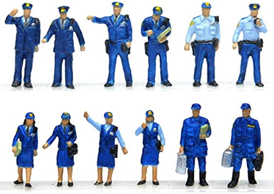 Amazon | トミーテック ジオコレ 情景コレクション ザ・人間124 警察署