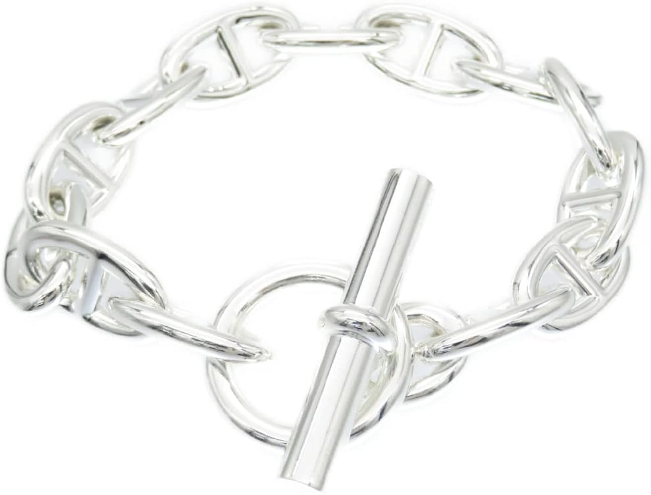 Amazon | (エルメス)HERMES シェーヌダンクル GM 13コマ ブレスレット