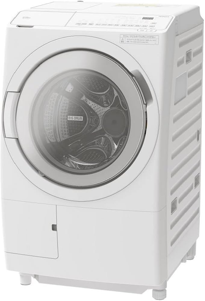 Amazon | 日立 ドラム式洗濯乾燥機 洗濯12kg 乾燥6kg ホワイト ビッグ