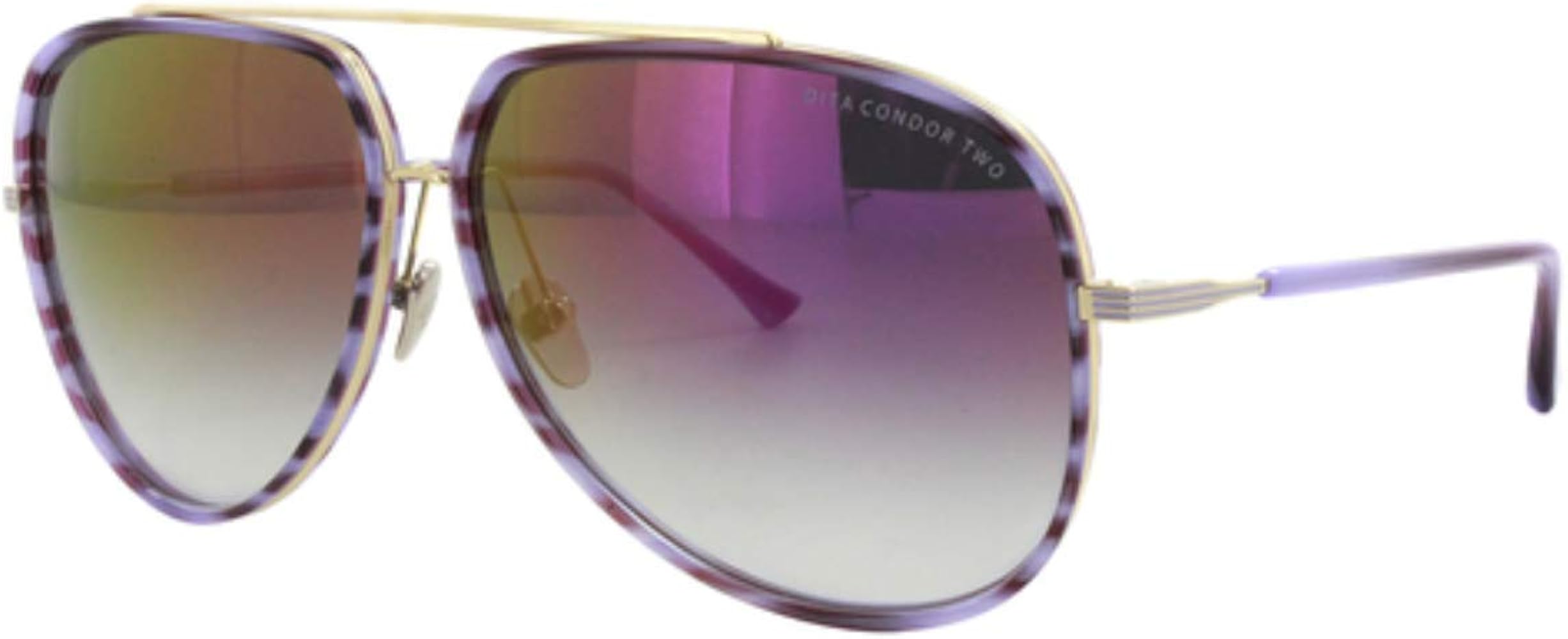 Amazon | Dita Condor Two 21010-C-PUR-GLD-62 サングラス パープル