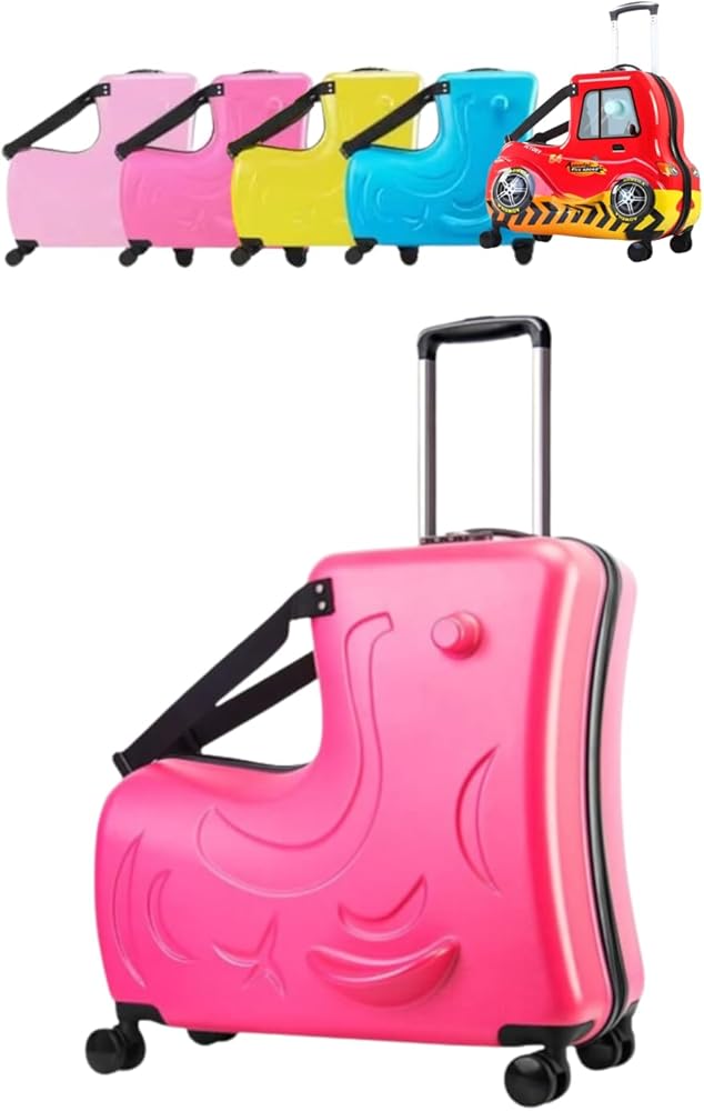 Amazon | [キッズトラベル] 子供が乗れるキャリーケース スーツケース