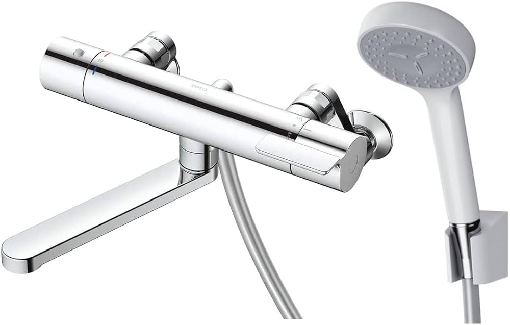 Amazon | TOTO 浴室用壁付サーモスタット混合水栓 170mm コンフォート