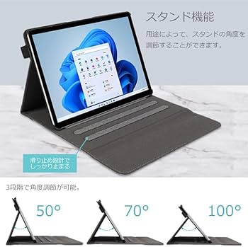 Amazon.co.jp: Surface Pro 7+/ Pro 7 /Pro 6 /Pro 5ケース 手帳型
