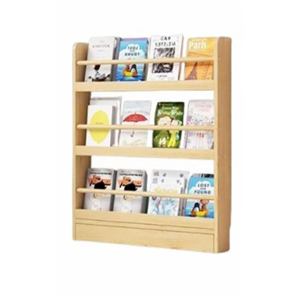Amazon｜マガジンラック スリム 絵本棚 絵本ラック 4段 3段 マガジン