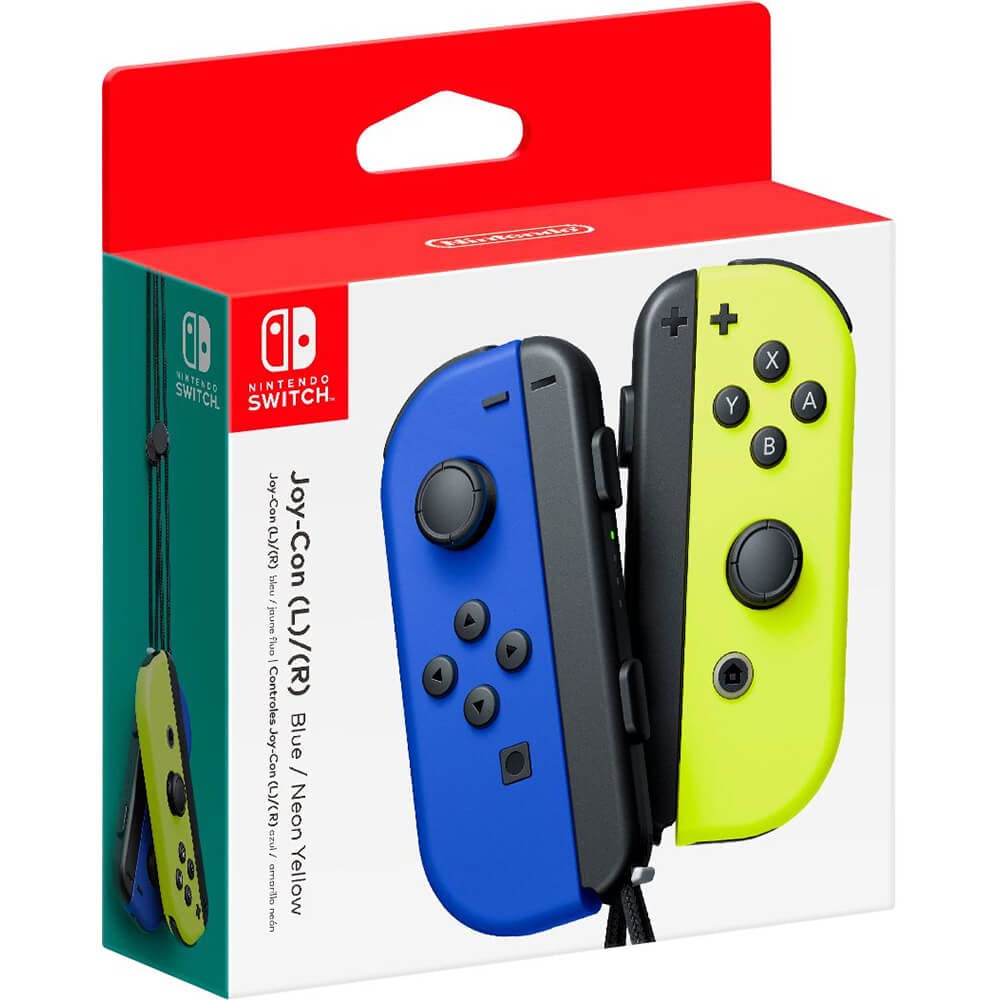 Joy-Con Pair (Neon Blue/Neon Yellow) ( Switch) : Amazon.ca