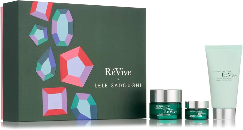Amazon.com: RéVive x Lele Sadoughi RéNewal Icons Gift Set - Full