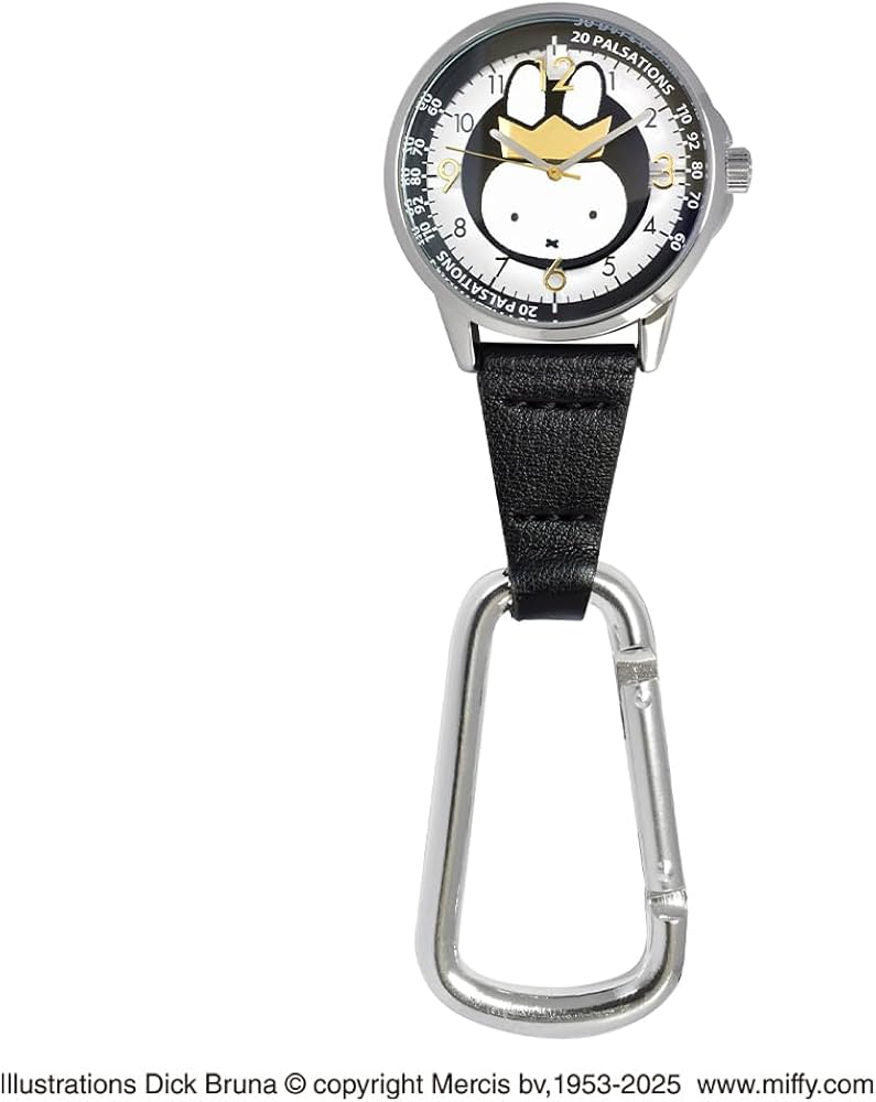 Amazon.co.jp: ミッフィー カラビナ付きウォッチ（スケルトン） 70th