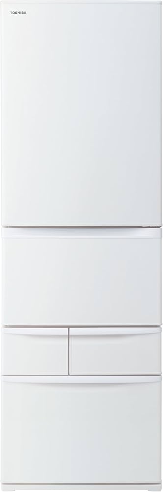 Amazon | 東芝 冷蔵庫 幅60.0㎝ 411L 右開き GR-V41GK(WU) マット