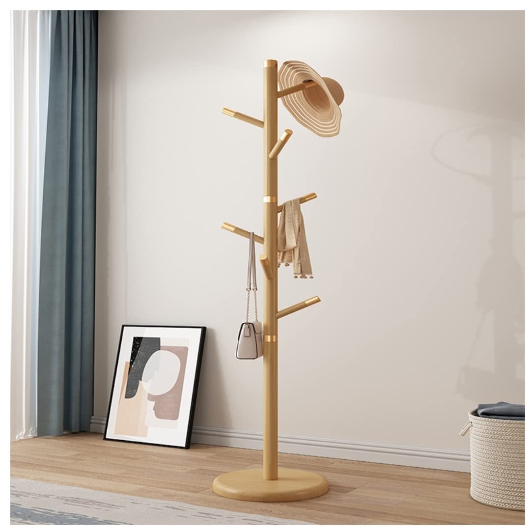 Amazon.co.jp: コート掛け 自立式木製コートラック玄関ホールツリー