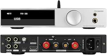 Amazon | AOSHIDA の SMSL AO300 オールインワンDAC & アンプ MA5332MS