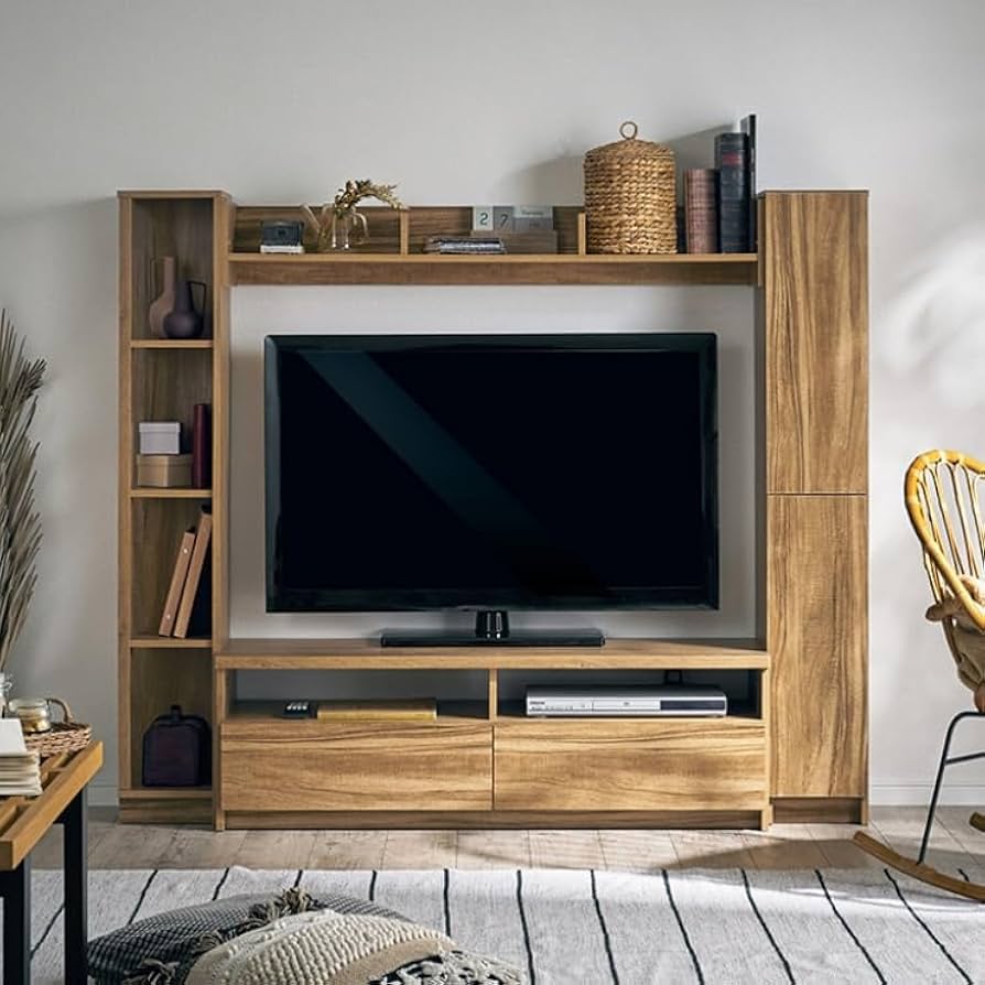 Amazon｜テレビ台 テレビボード ハイタイプ 幅165cm TVボード TV台