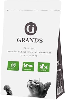 Amazon | GRANDS (グランツ) 無添加 グレインフリー 全猫種・全年齢