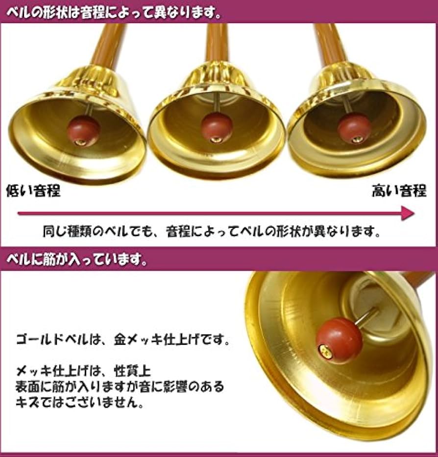 内田洋行 ミュージックベル MB-G25音 ハンドベル ウチダ ミュージック
