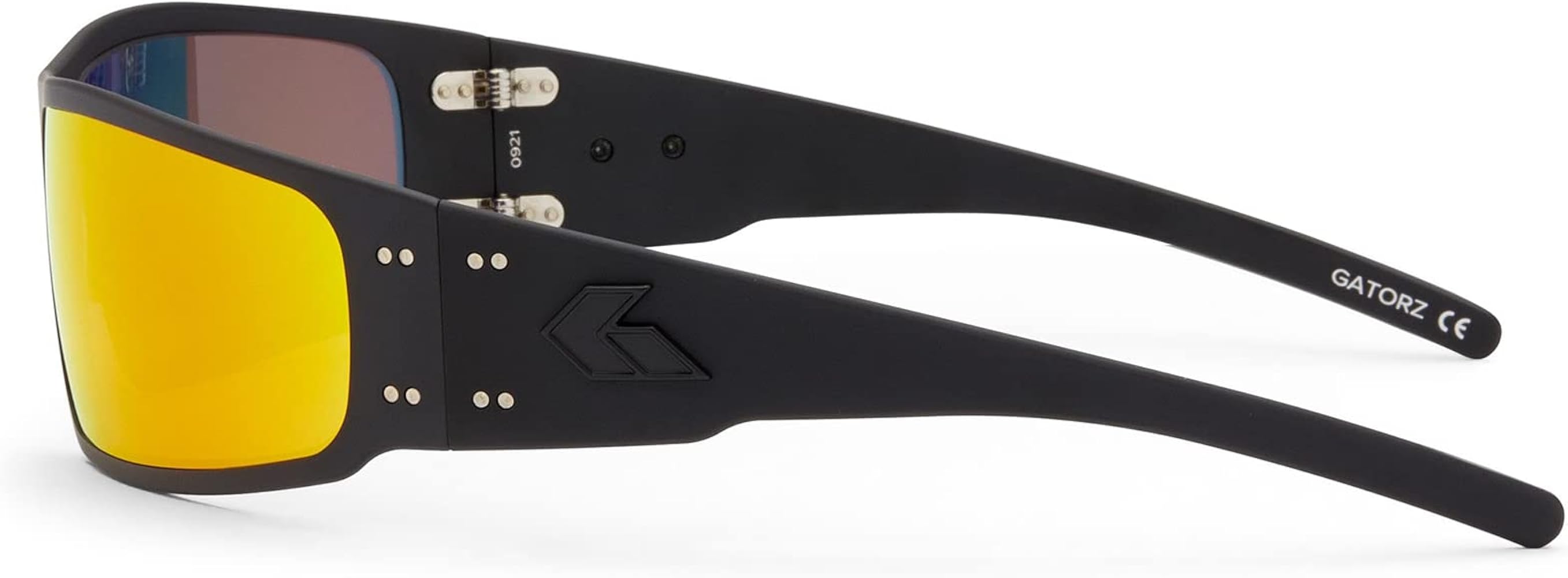 Amazon.com: Gatorz Magnum Sunglass, Black Anodized Frame, Black