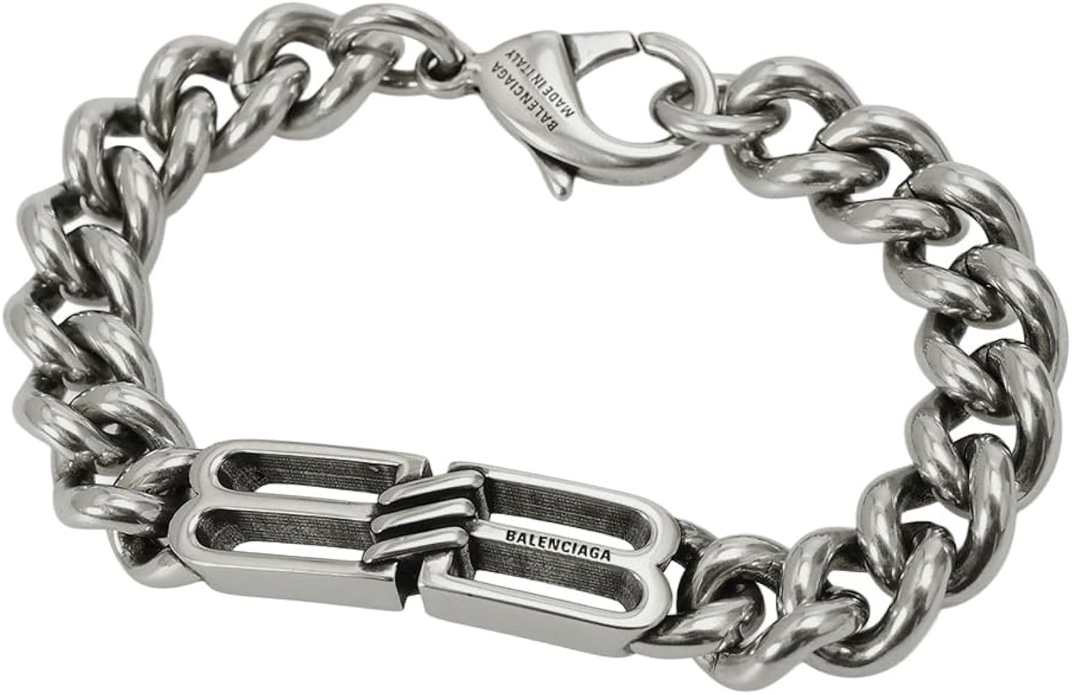 Amazon | [バレンシアガ] ブレスレット メンズ アクセサリー BB ICON