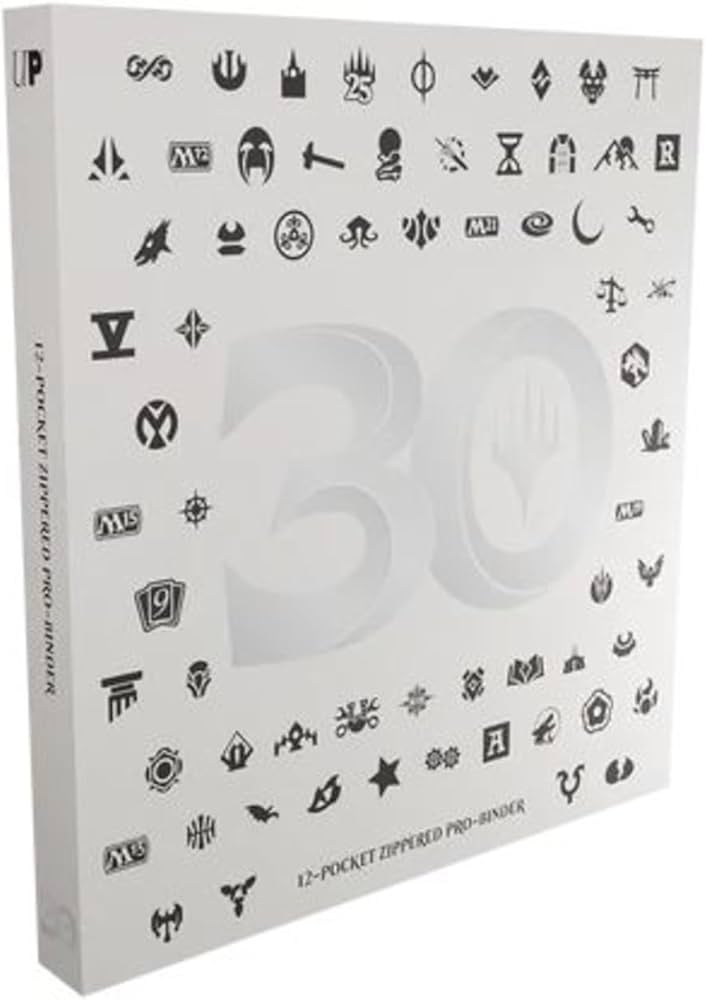 Amazon.com: Ultra PRO - 30 aniversario PRO-Binder de 12 bolsillos