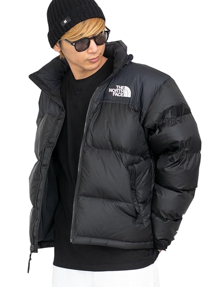ノースフェイス ダウンジャケット ヌプシ 700fill ブラック メンズM