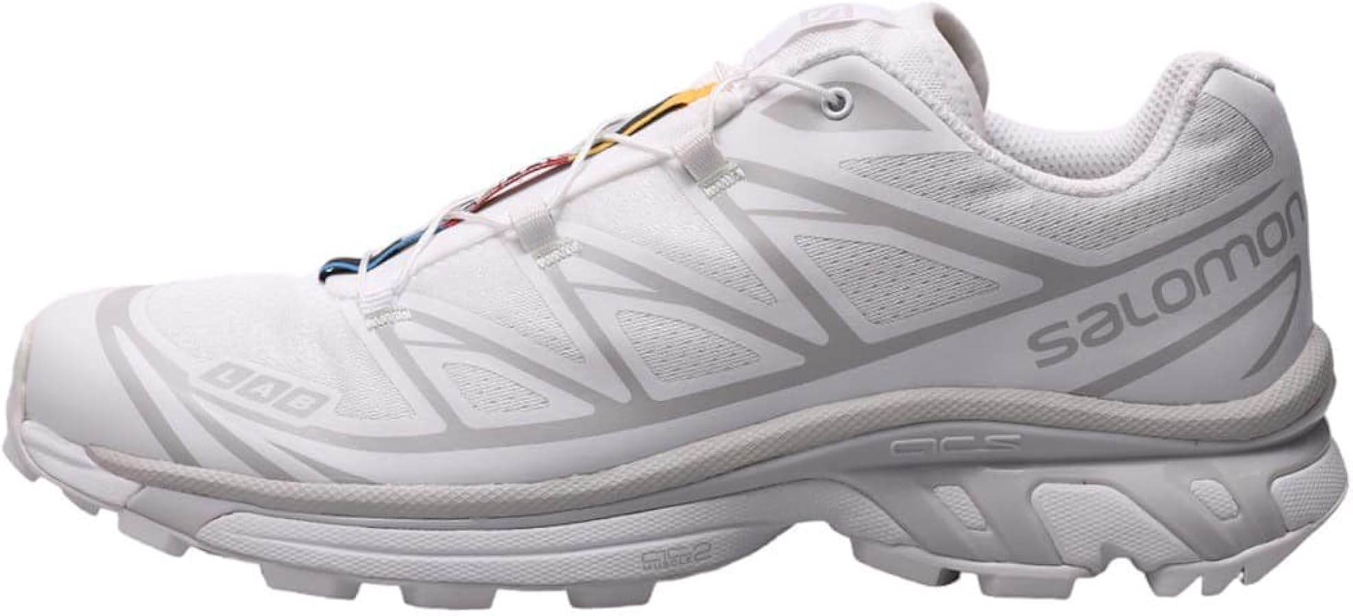 Amazon | [サロモン スニーカーズ] XT-6 ホワイト 23.5cm | トレイル