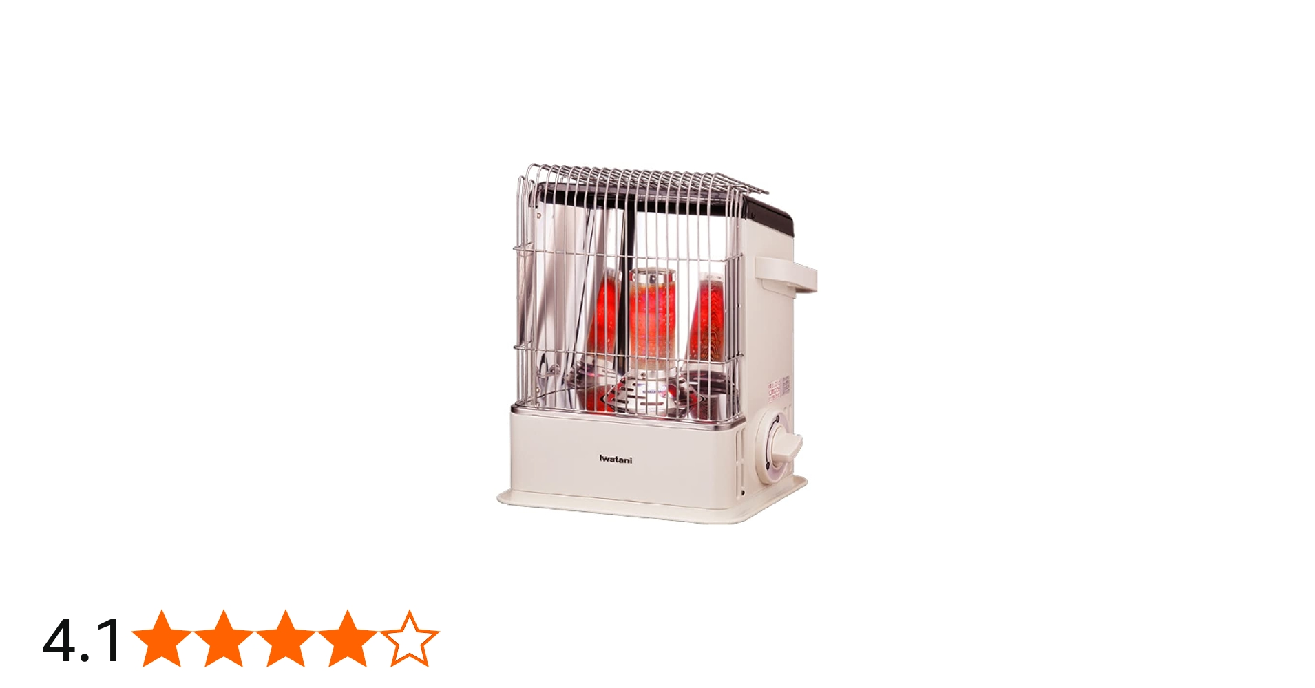 Amazon.co.jp: Iwatani カセットガス ストーブ デカ暖 ホワイト CB-STV