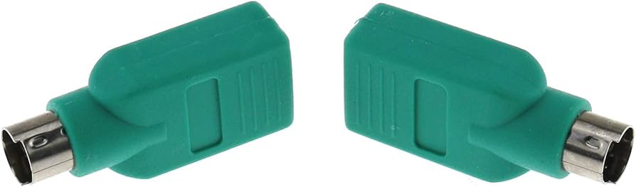Amazon.com: DGZZI USB to PS2 Adapter 2PCS Green USB Female to PS/2