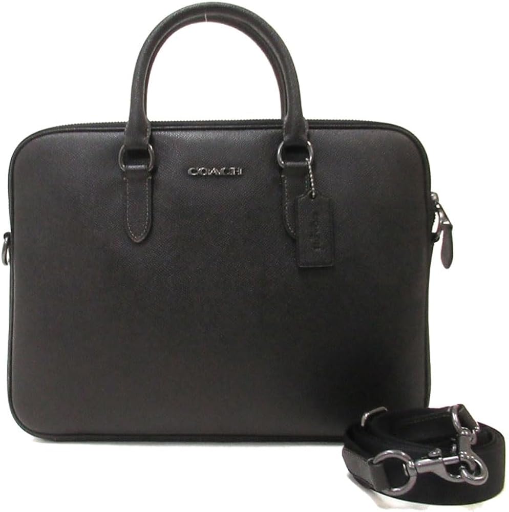 Amazon.co.jp: [コーチ] ビジネスバッグ メンズ アウトレット レザー