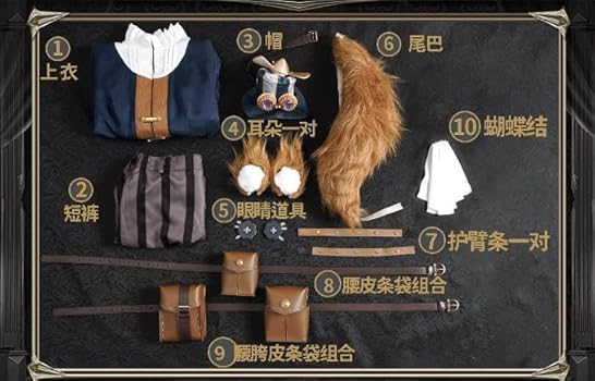 Amazon.co.jp: [ZHUANG] コスプレ衣装 第五人格 玩具職人 ペーパー