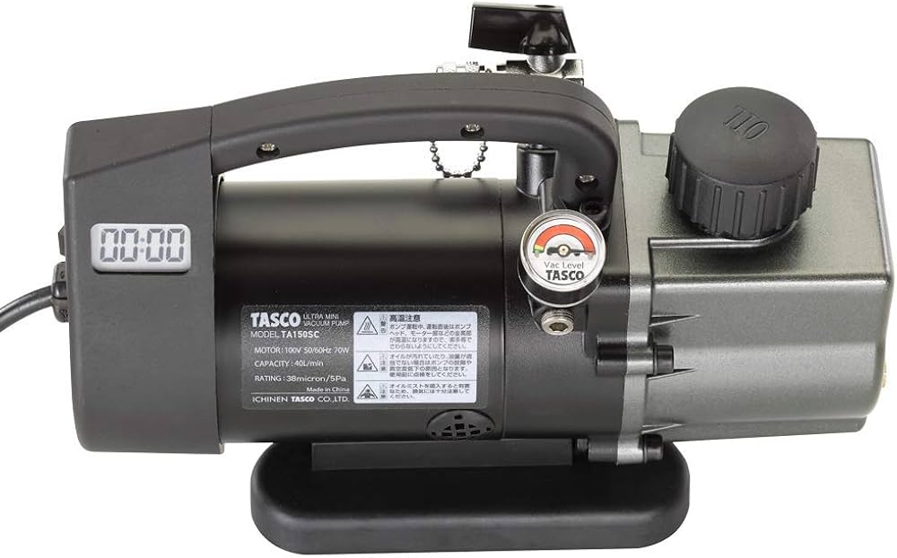 Amazon.co.jp: イチネンTASCO タイマー付ウルトラミニツーステージ真空