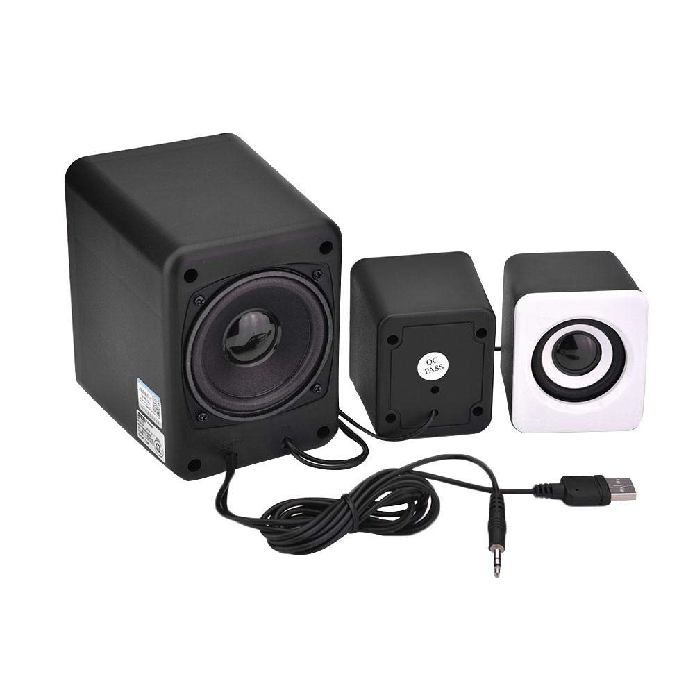 Amazon.co.jp: ミニサブウーファー、DV 5VおよびUSB 5V軽量ABS高音域