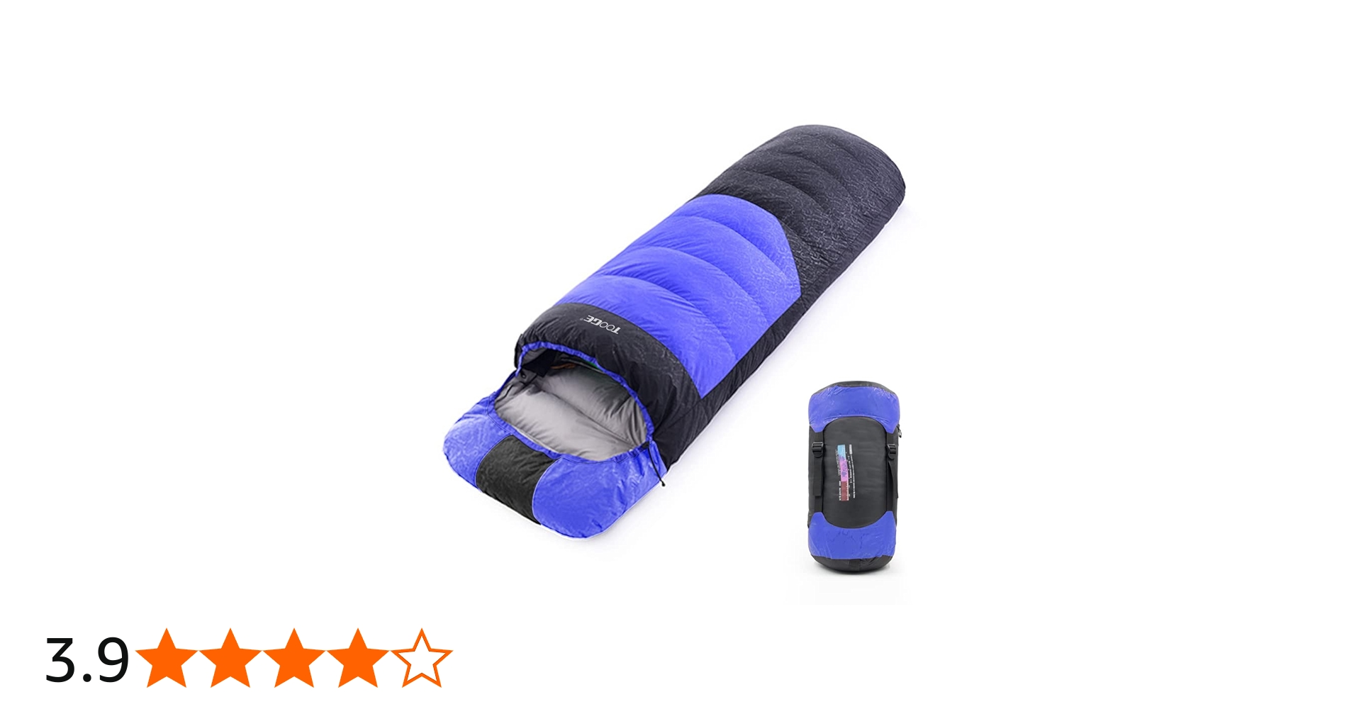 Amazon.co.jp: Tooge 寝袋 冬用 ダウン シュラフ 【最低温度-25℃】 二