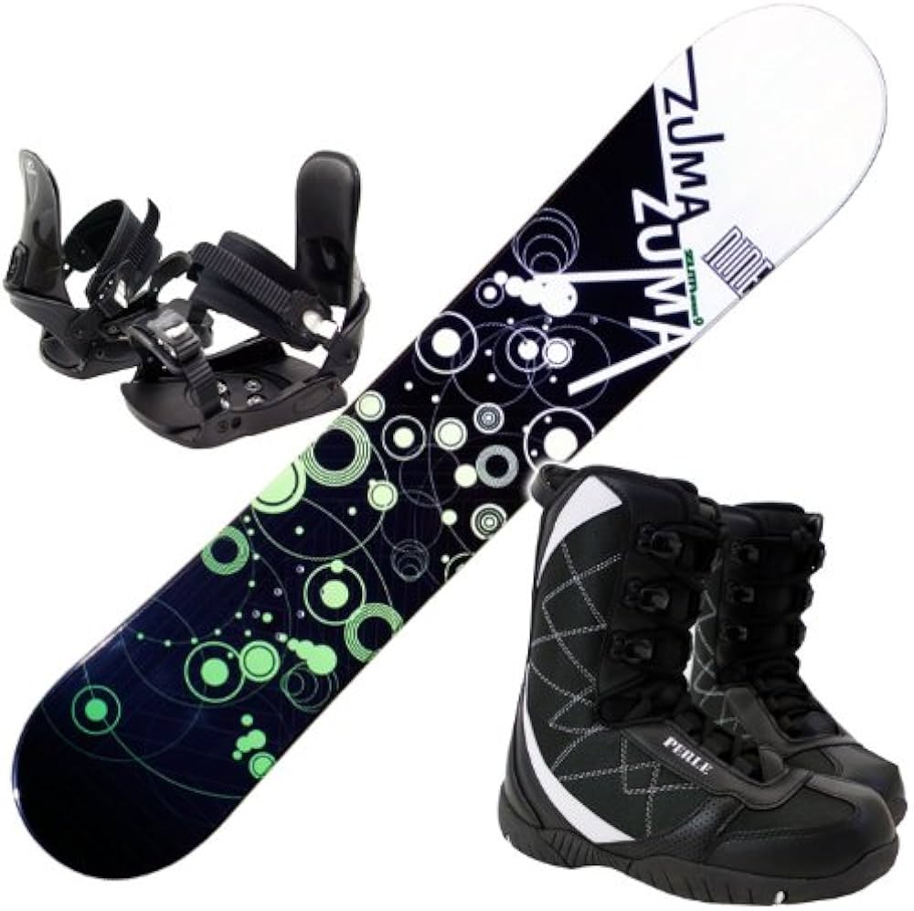 Amazon.co.jp: Set of 3 Snowboard☆ZUMA WAVE-9 with Hardware and