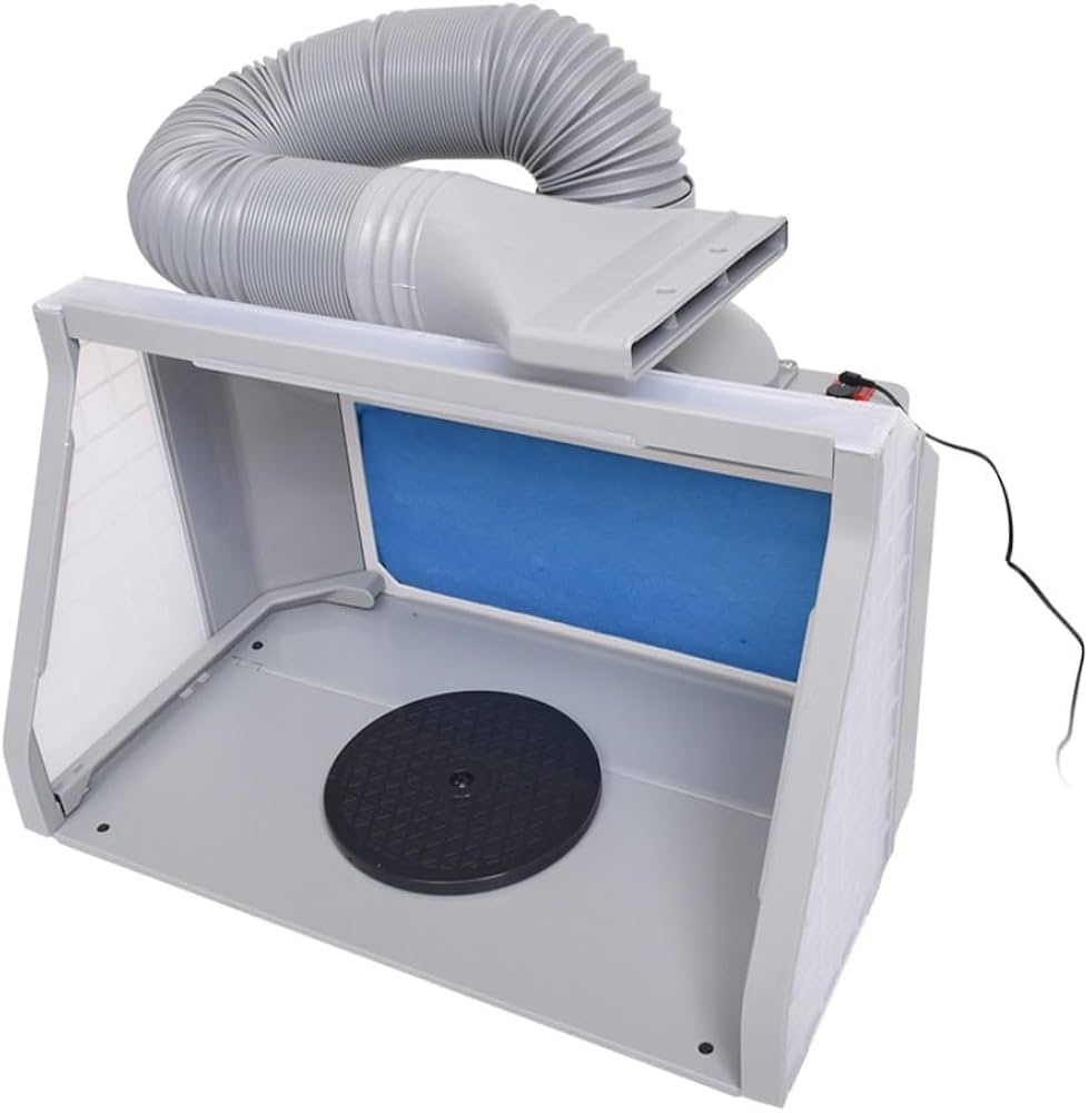 Amazon.co.jp: THANKO LEDライト付パワフルファン塗装ブース