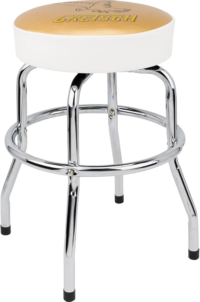 Amazon | GRETSCH グレッチ White Falcon Barstool 24インチ スツール
