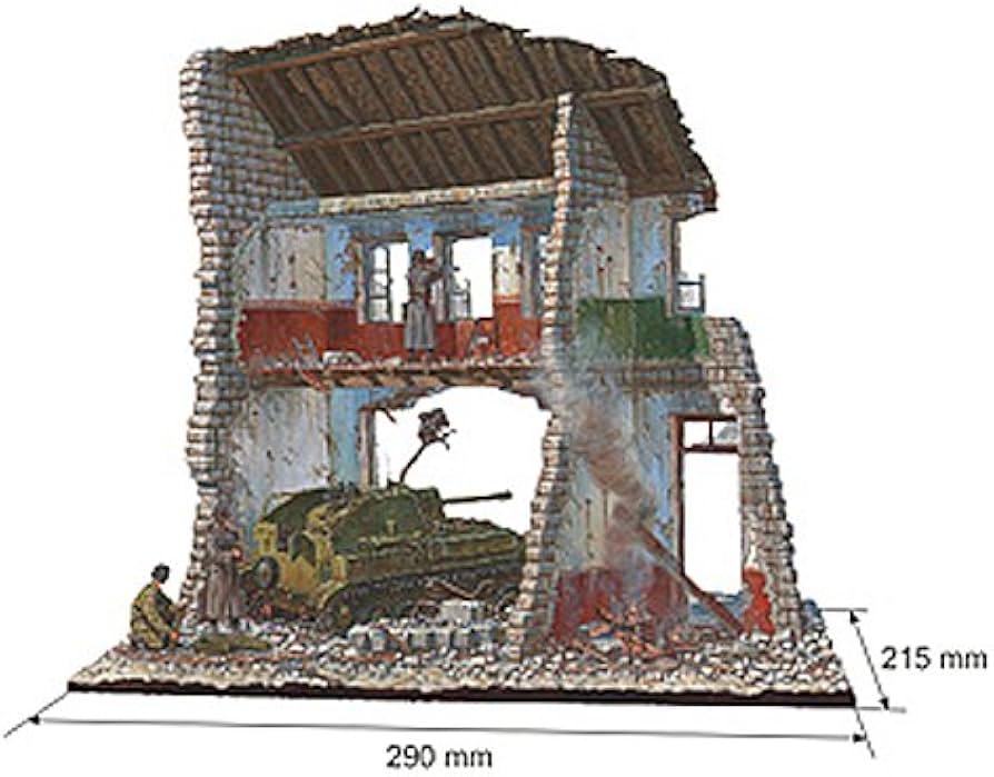 Amazon | ミニアート 1/35 ジオラマベース7 ブダベスト 1945 MA36007