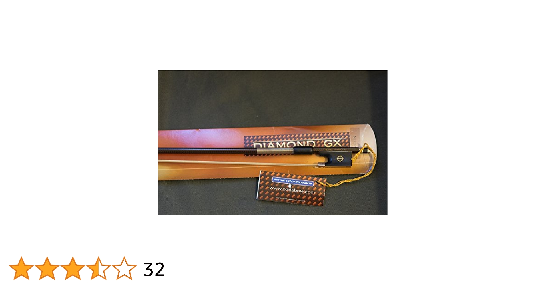 CodaBow Diamond GX / Violin ケース付