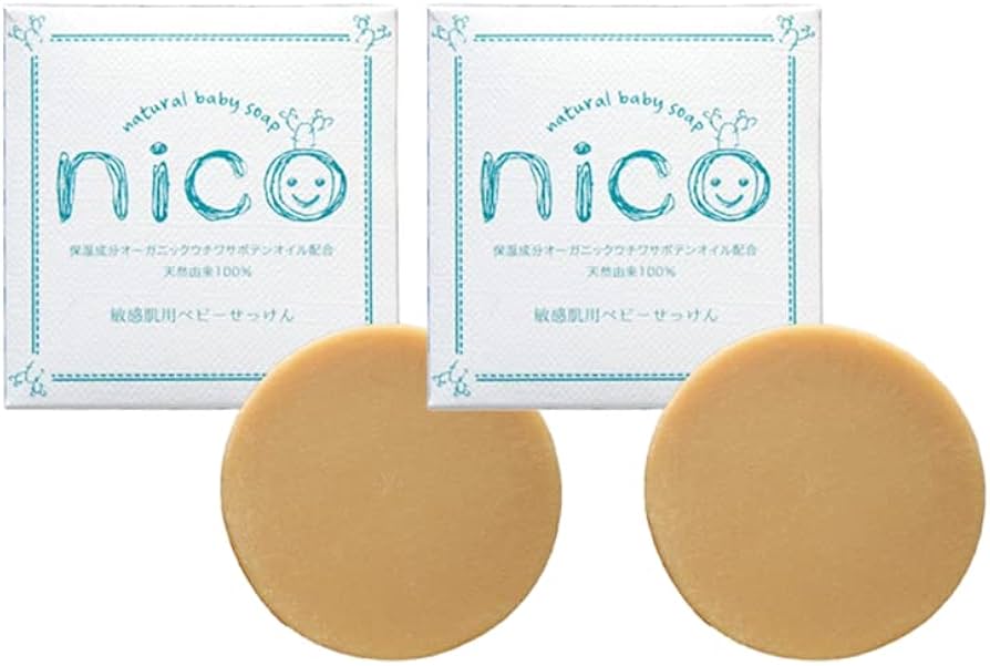 Amazon.co.jp: nico石鹸（2個セット）nico石鹸 泡 無添加 ボディソープ