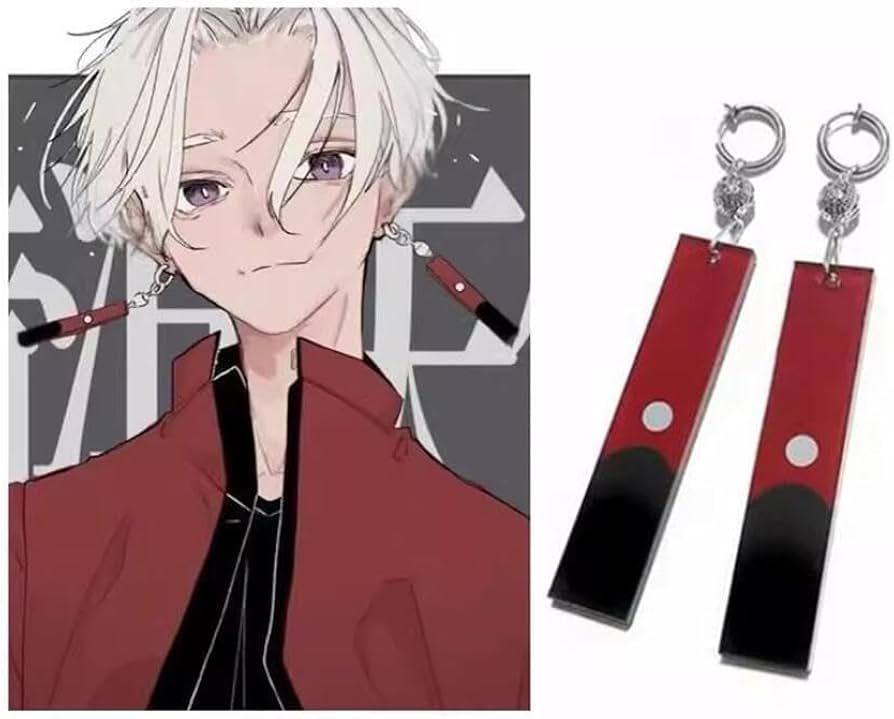 Amazon.co.jp: 東京卍リベンジャーズ 黒川イザナ イヤリング 耳針