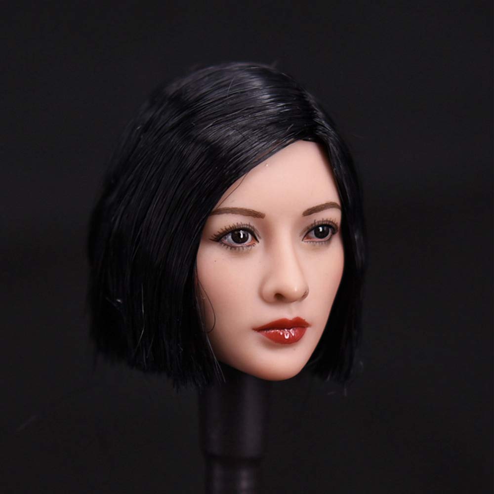 Amazon.co.jp: HiPlay 1/6 フィギュア ドール 用 ヘッド 頭 アジア女性