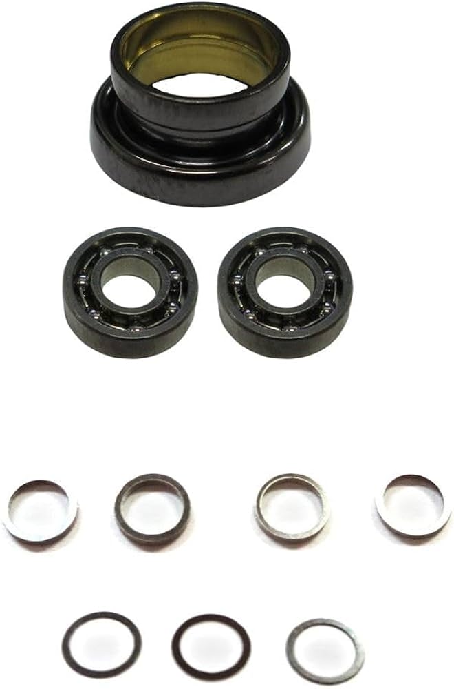 Amazon | ラインローラー ダブルベアリング化キット 本体付チタン黒