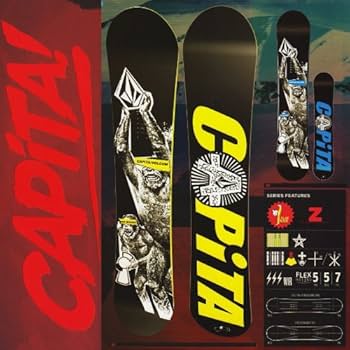 Amazon | 2014 CAPITA x DBX THE DAN BRISSE 154 154CM BLACK [並行